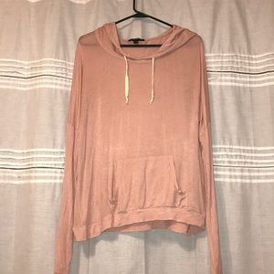 Light pink Brandy Melville hoodie